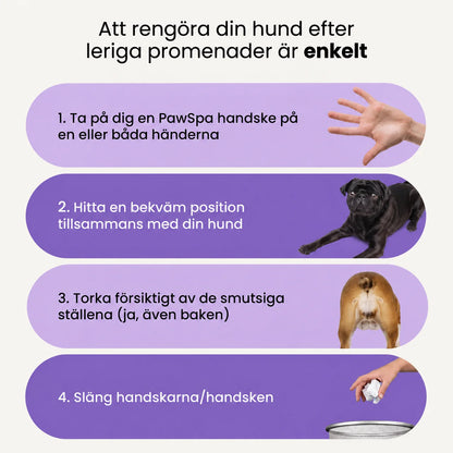PawWipe – Badet din hund faktiskt gillar